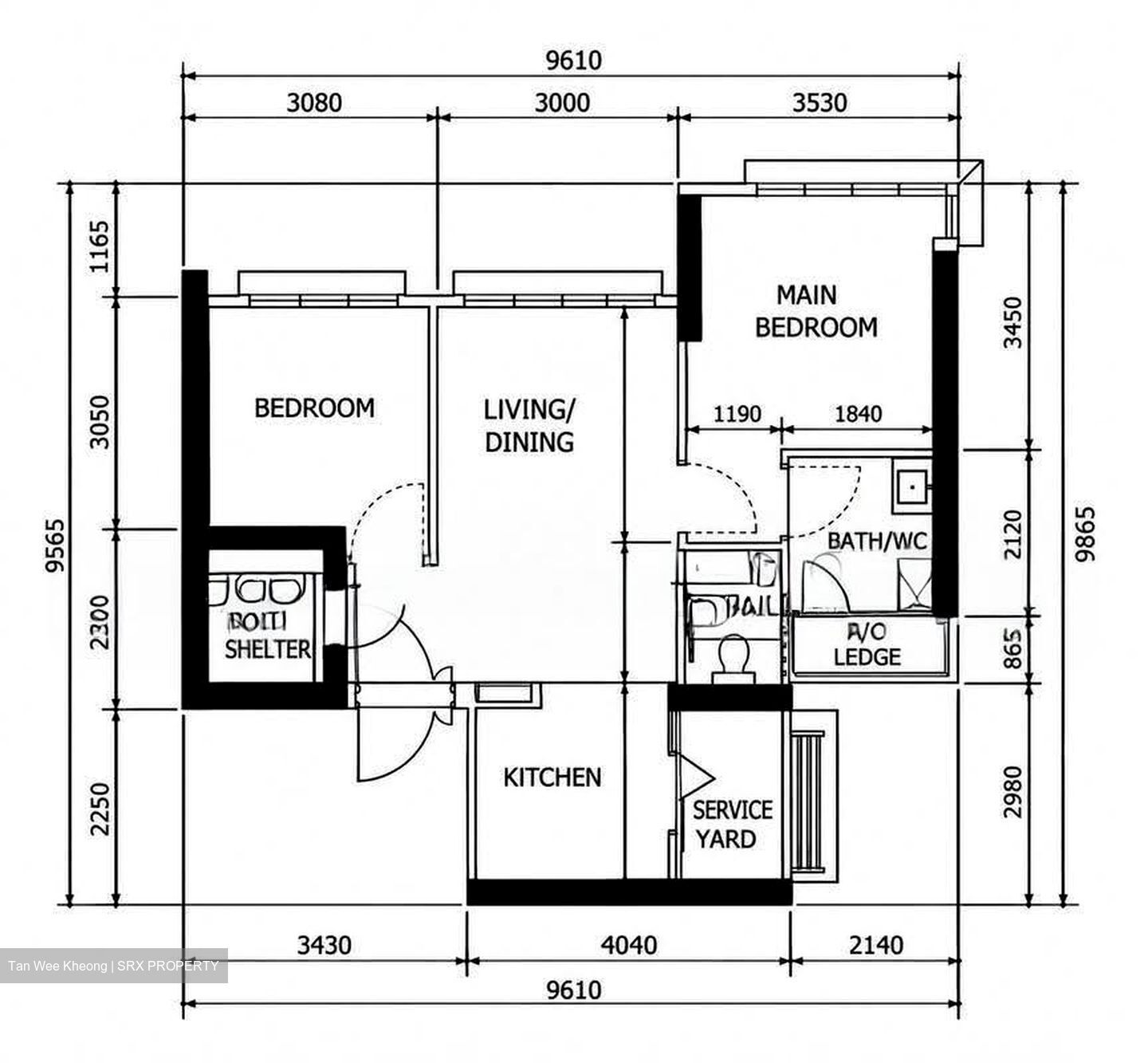 Blk 53 Forfar Heights (Queenstown), HDB 3 Rooms #625075181